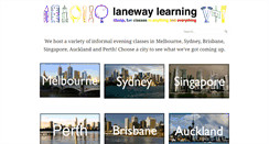 Desktop Screenshot of lanewaylearning.com
