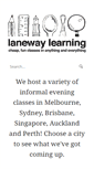 Mobile Screenshot of lanewaylearning.com